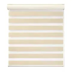 GENERICO - Cortina Roller Blackout Beige Persianas Roller Dia Y Noche 200x200