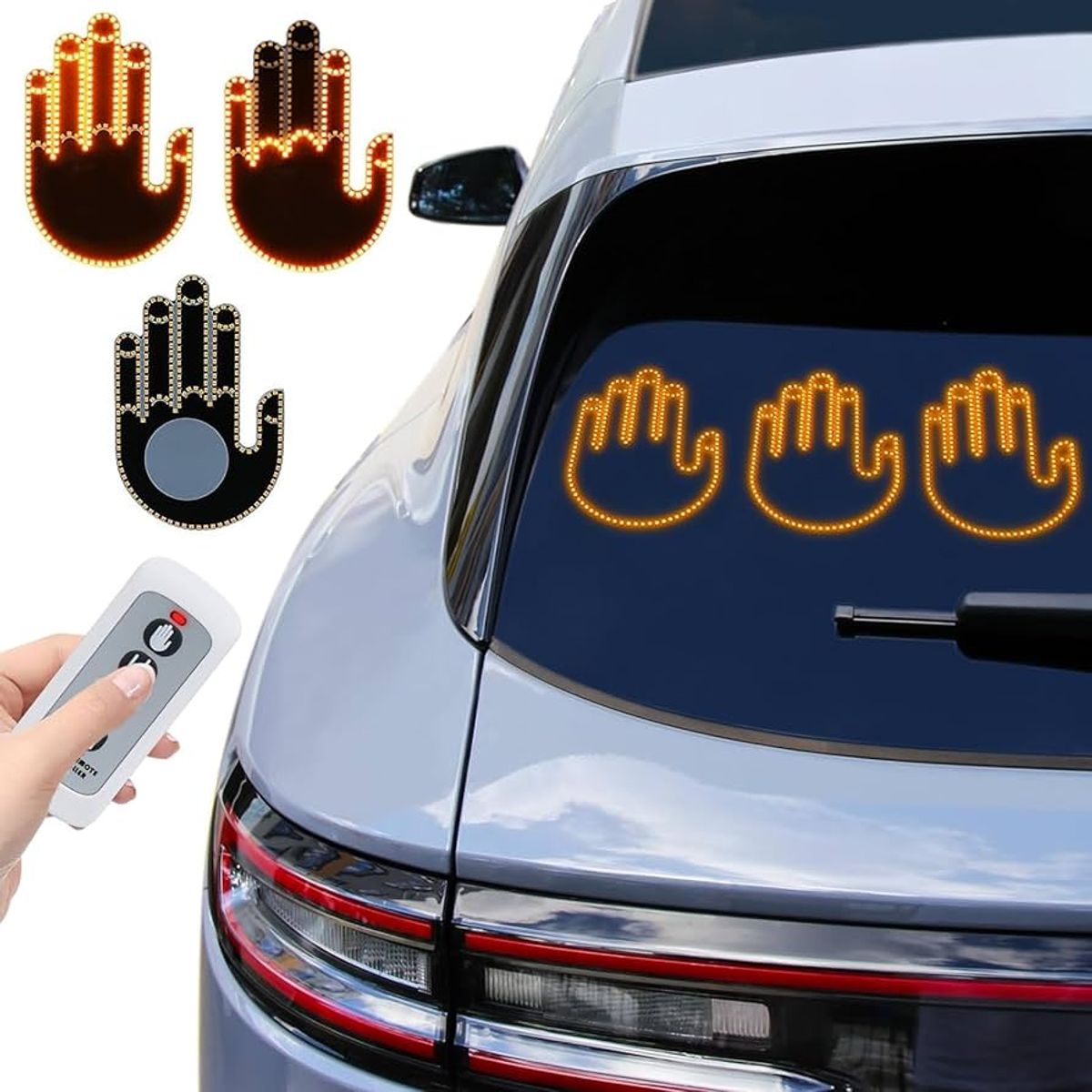 MOVI - LUZ DE COCHE LED DE GESTO DE MANO DIVERTIDO CON CONTROL