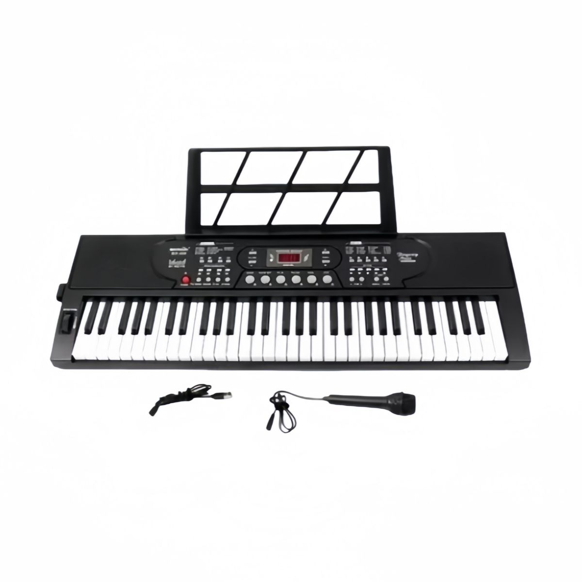 GENERICO - Teclado Órgano Musical 61 Teclas 16 Tonos 10 Ritmos Bd669