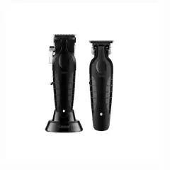 KEMEI - Combo Profesional de Cortadora KM 2296 y Patillera KM 2299