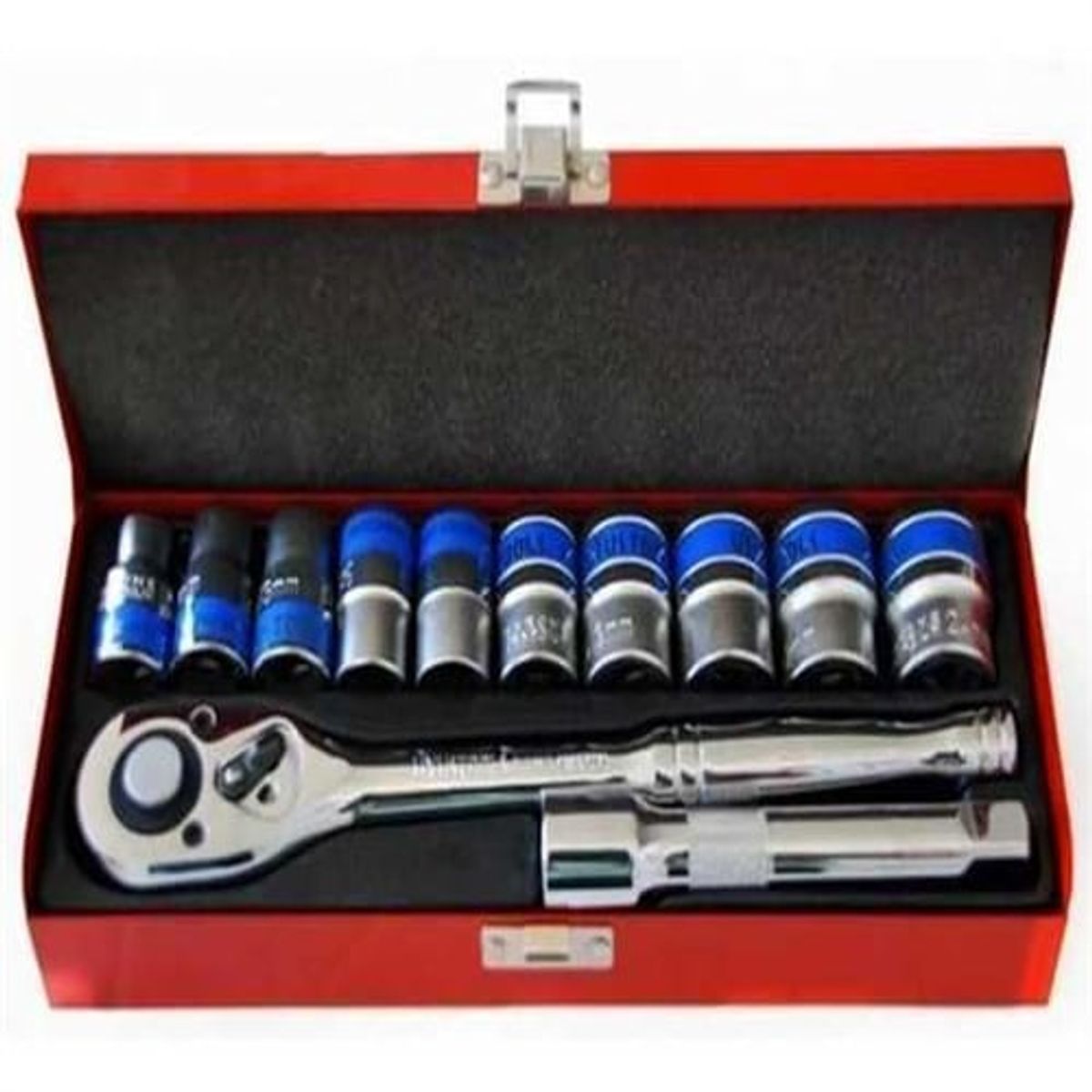 GENERICO - Set juego Medición 12pcs Herramientas Dados Auto Hogar