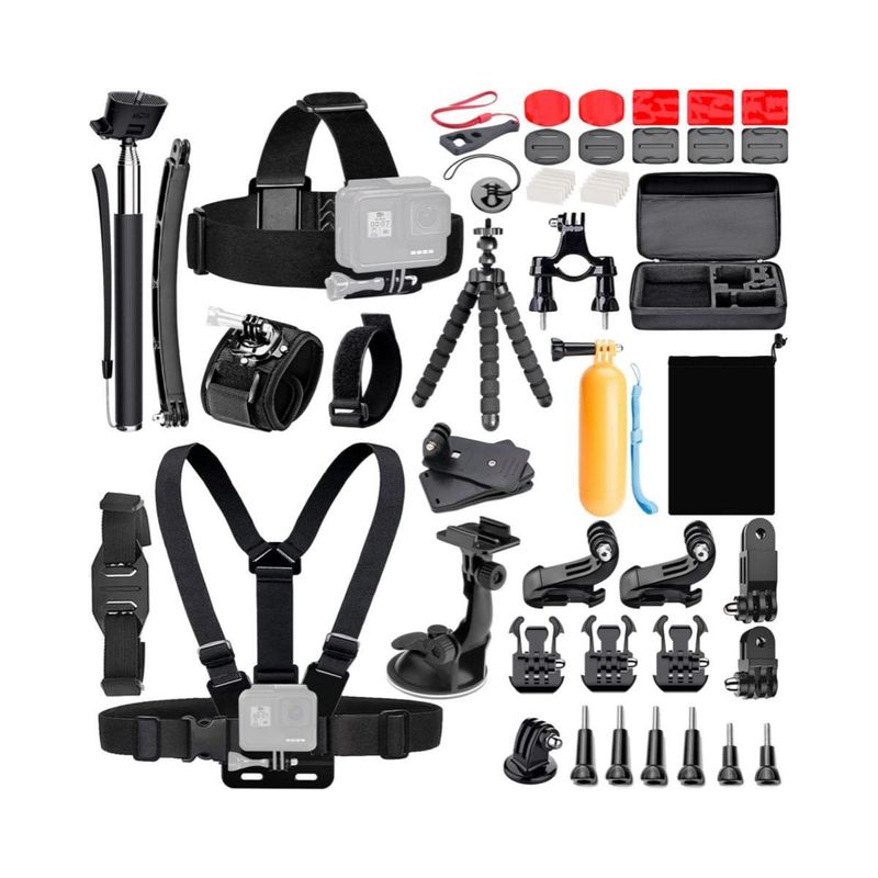 GENERICO - Set de Accesorios GoPro 51 piezas Maleta kit GoPro deportivo…