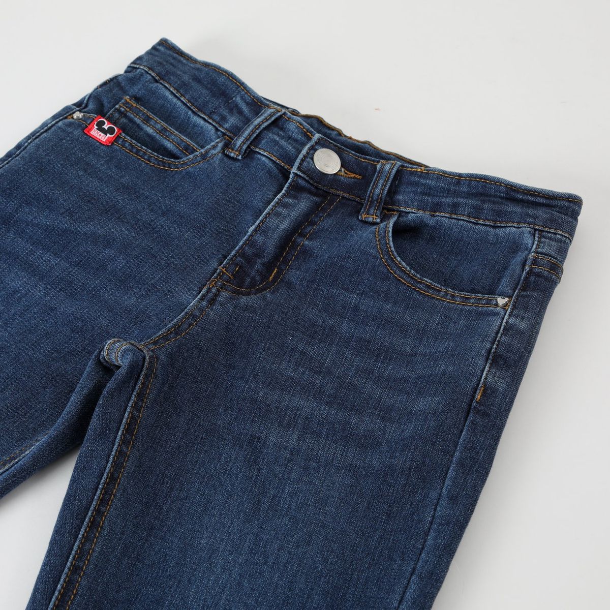 DISNEY - Jeans Niño Mickey Simple Azul Disney