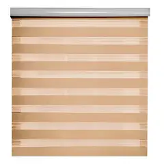 GENERICO - Cortina Roller Blackout Cafe Persianas Roller Dia Y Noche 150x200