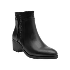 BRUNO ROSSI - Botin Casual Mujer Negro