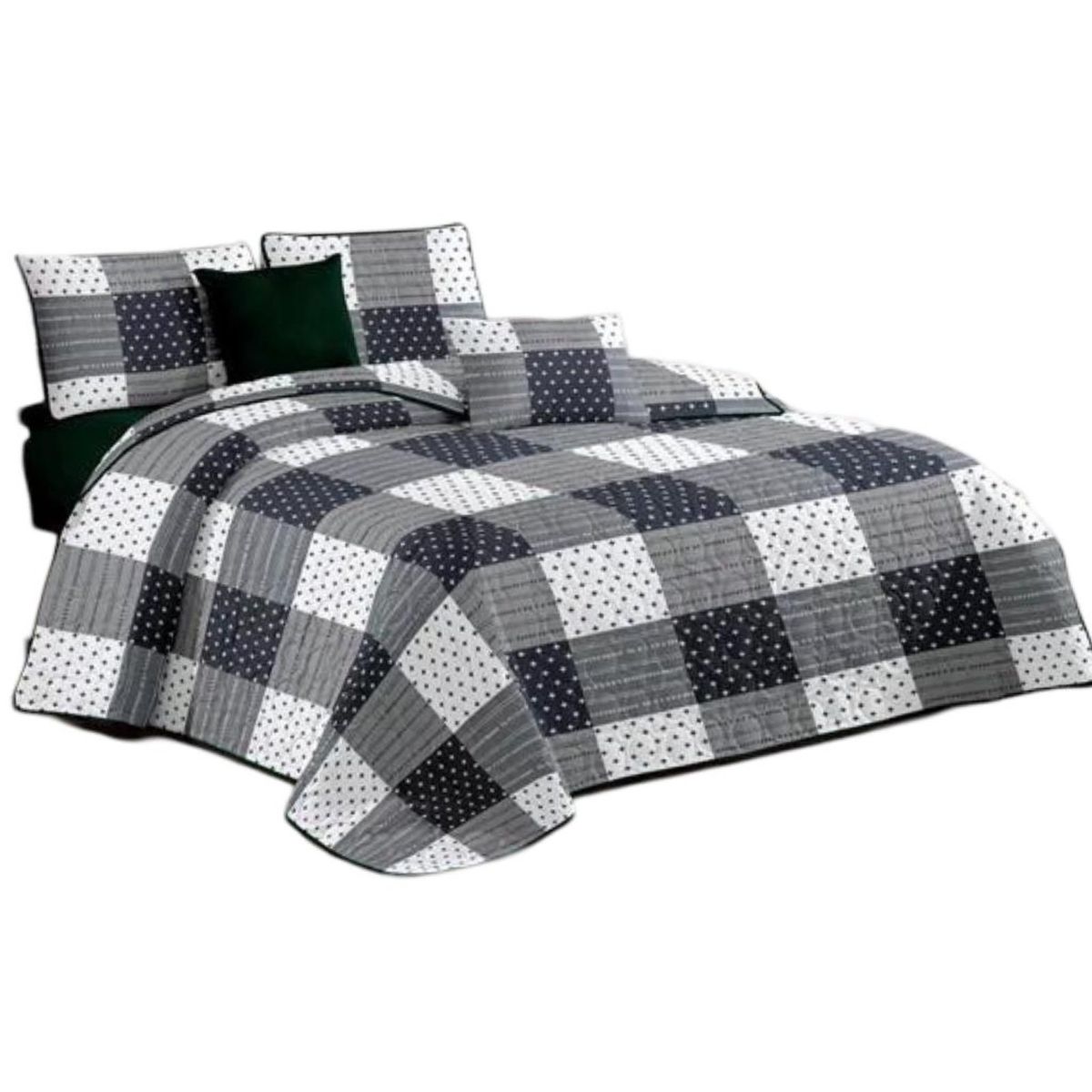 GENERICO - CUBRECAMA FRESCO QUILT DE VERANO 2 PLAZA