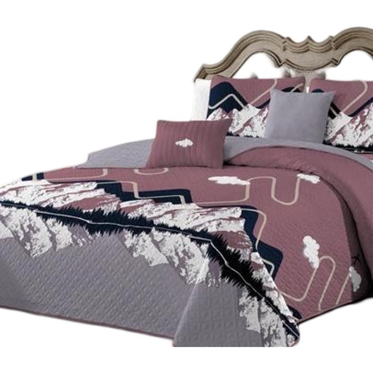 GENERICO - CUBRECAMA FRESCO QUILT DE VERANO 2 PLAZA