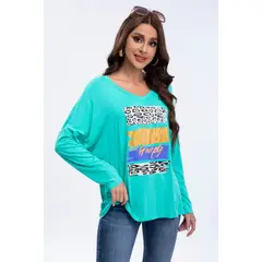 MPROPIA - Blusa Polera Mujer Algodon Manga Larga Oversize Diseños 3306