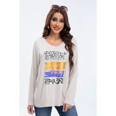 MPROPIA - Blusa Polera Mujer Algodon Manga Larga Oversize Diseños 3306_.
