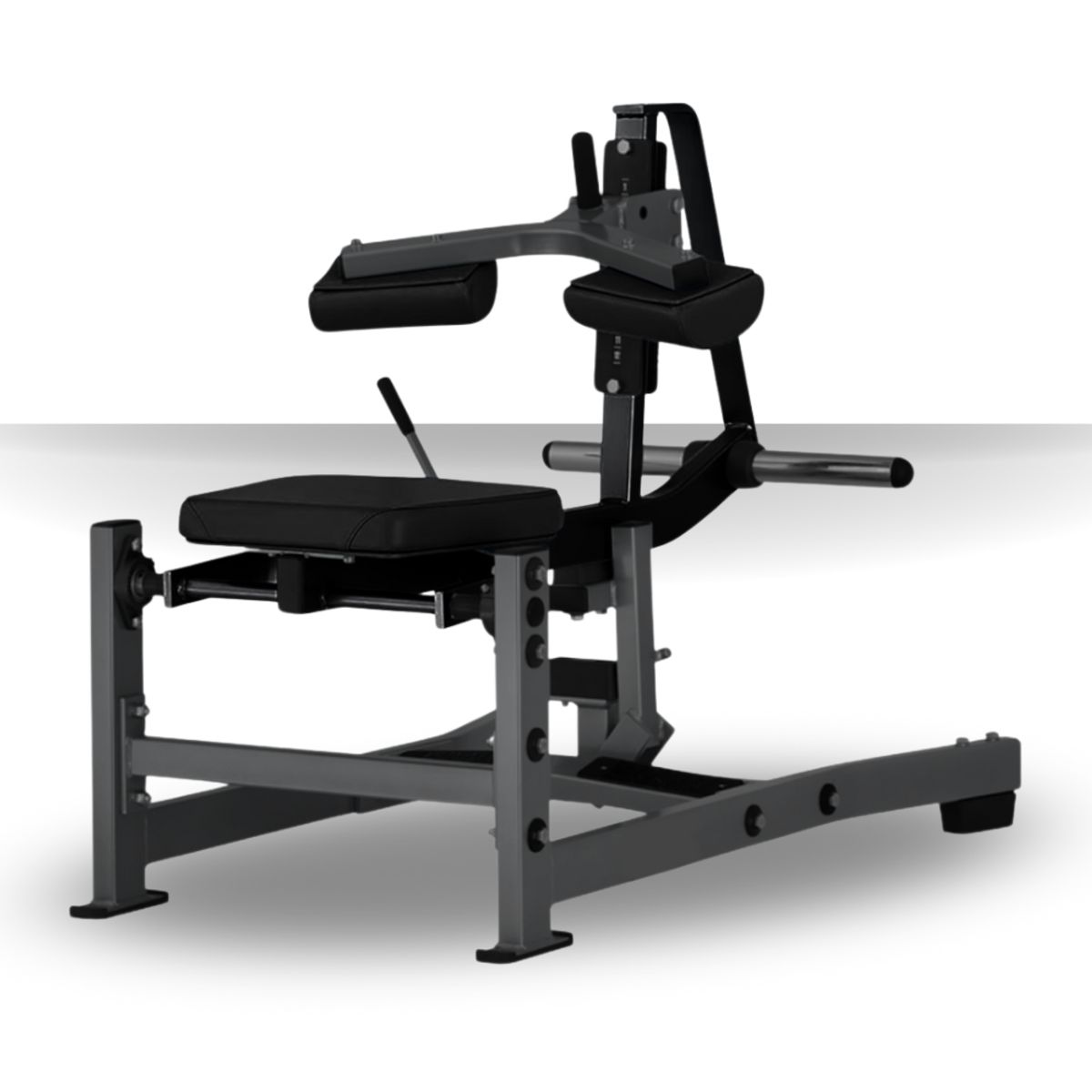 GENERICO - Seated Calf Raise 6023 Elevación Pantorrillas Gris y Negro