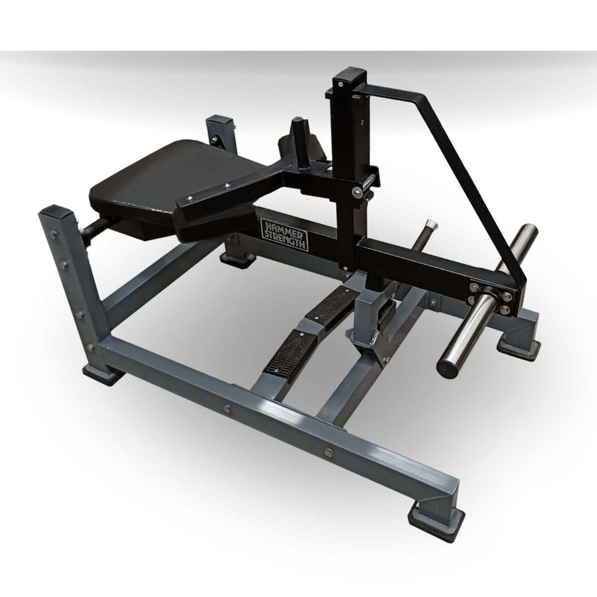 GENERICO - Seated Calf Raise 6023 Elevación Pantorrillas Gris y Negro