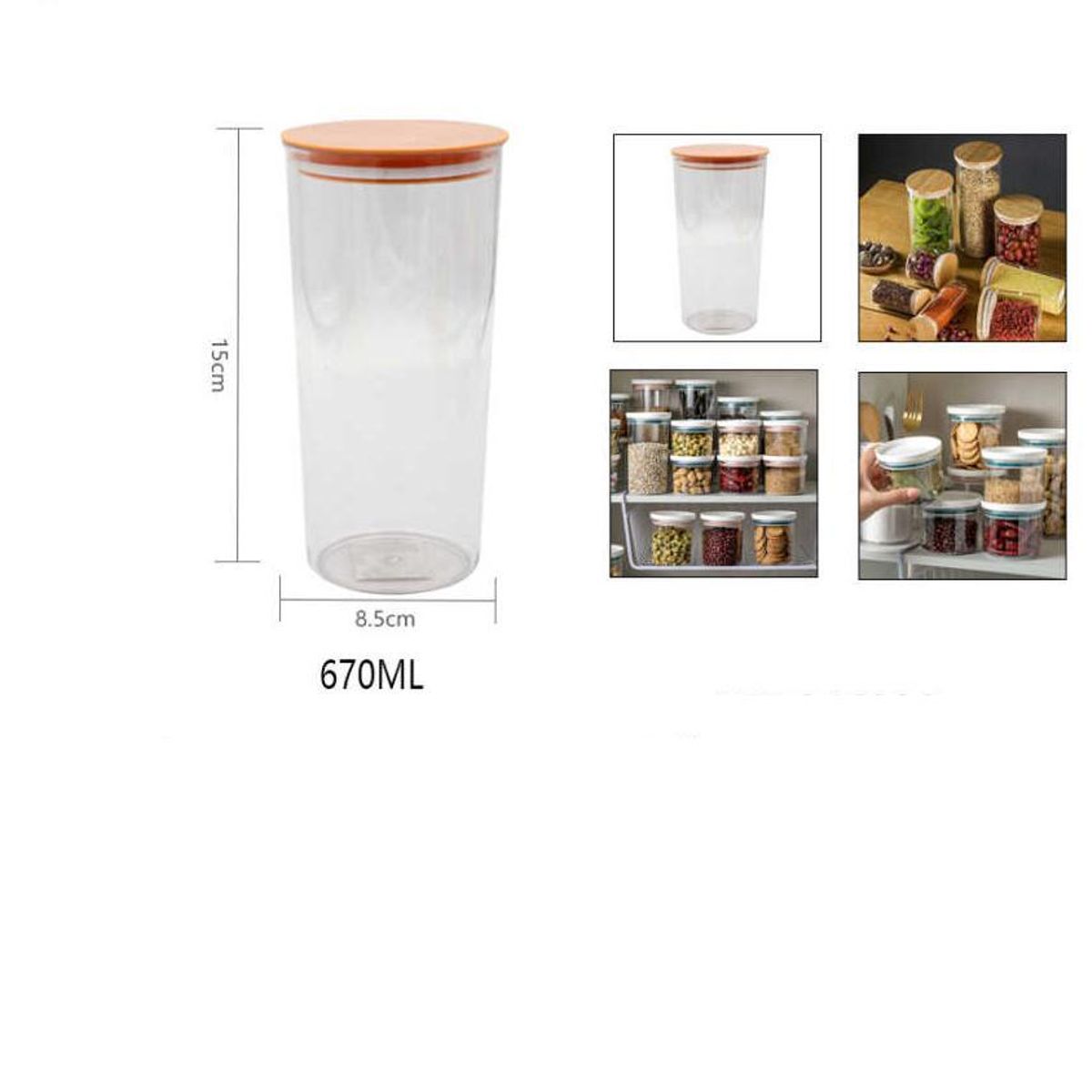 GENERICO - Frasco Envase Hermetico