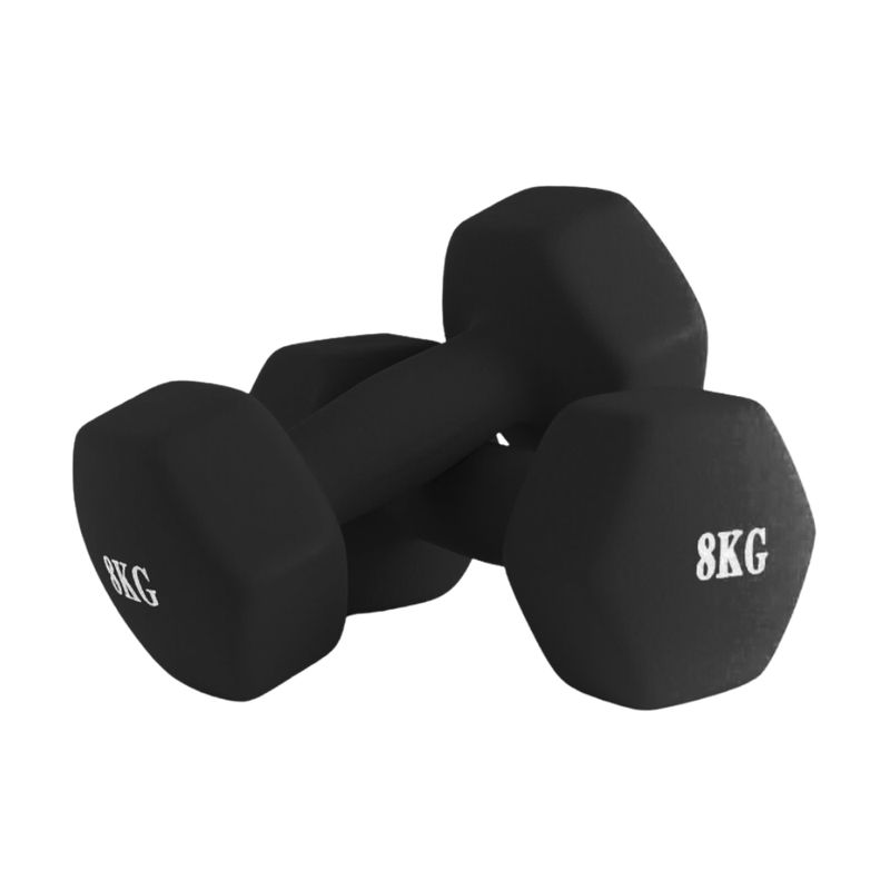 GENERICO - Mancuernas de Yoga de Neopreno 8 kg