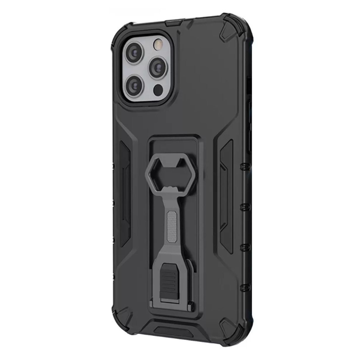 XUNDD - Carcasa Para iPhone 12 Armor con Destapador y Soporte