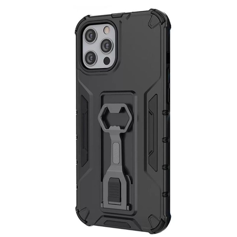 XUNDD - Carcasa Para iPhone 12 Armor con Destapador y Soporte