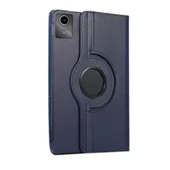 GENERICO - Carcasa Funda Giratoria Para Tablet Lenovo M11 11 2024 Azul