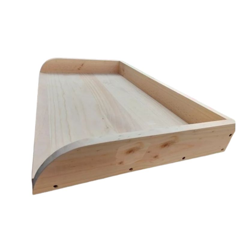 GENERICO - Tabla Amasar Batea Artesa Grande Curada 60 X 45 Cm