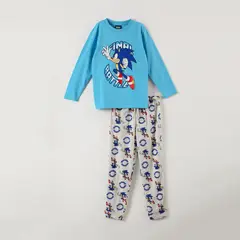 SONIC - Pijama Niño Final Battle Celeste