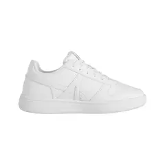 ALPHABET - Zapatillas Urbanas Hombre Cross Street Low Blancas