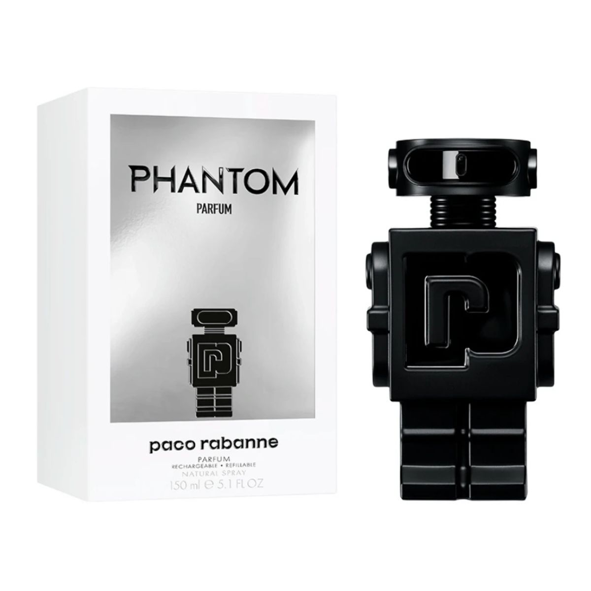 RABANNE - Paco Rabanne Phantom Parfum 150ml Recargable Refillable