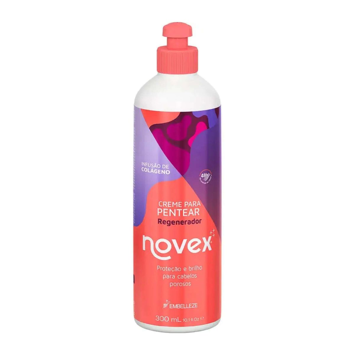 NOVEX - Crema de peinar con protección térmica Infusión de Colágeno 300 ml