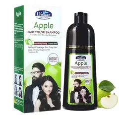 GENERICO - Shampoo Tinte Rápido Cubre Canas Color Negro Apple