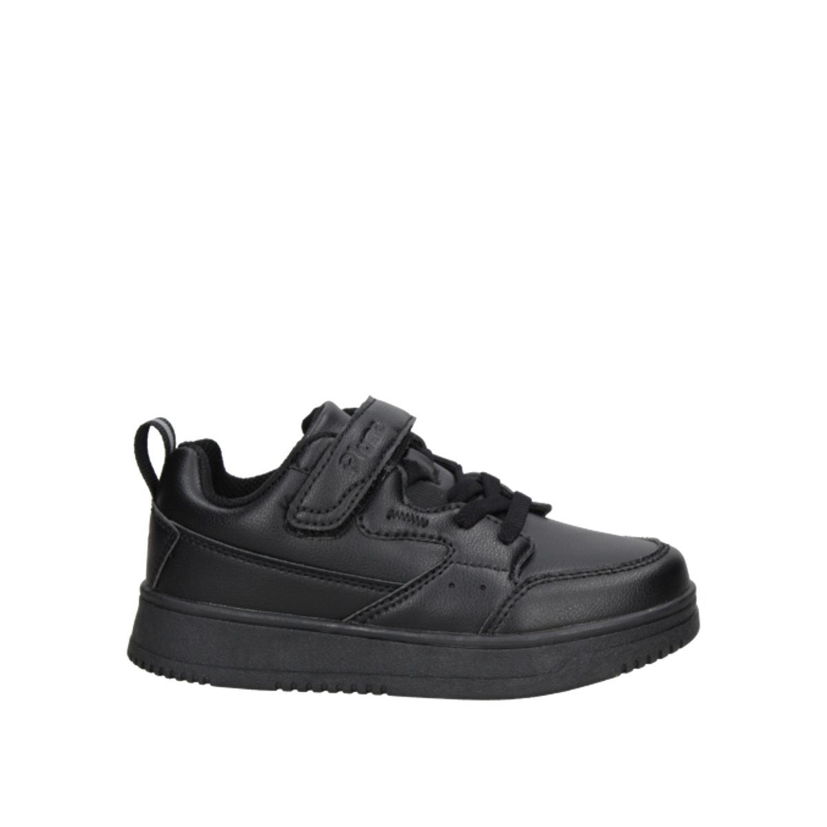 PLUMA - Zapatilla Escolar Unisex Negro Pluma