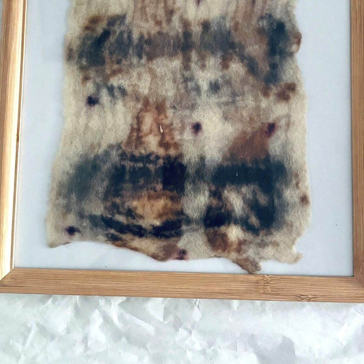 GOIC DISEÑOS - CUADRO HECHO A MANO EN FIELTRO CON ECOPRINT DISEÑO EXCLUSIVO