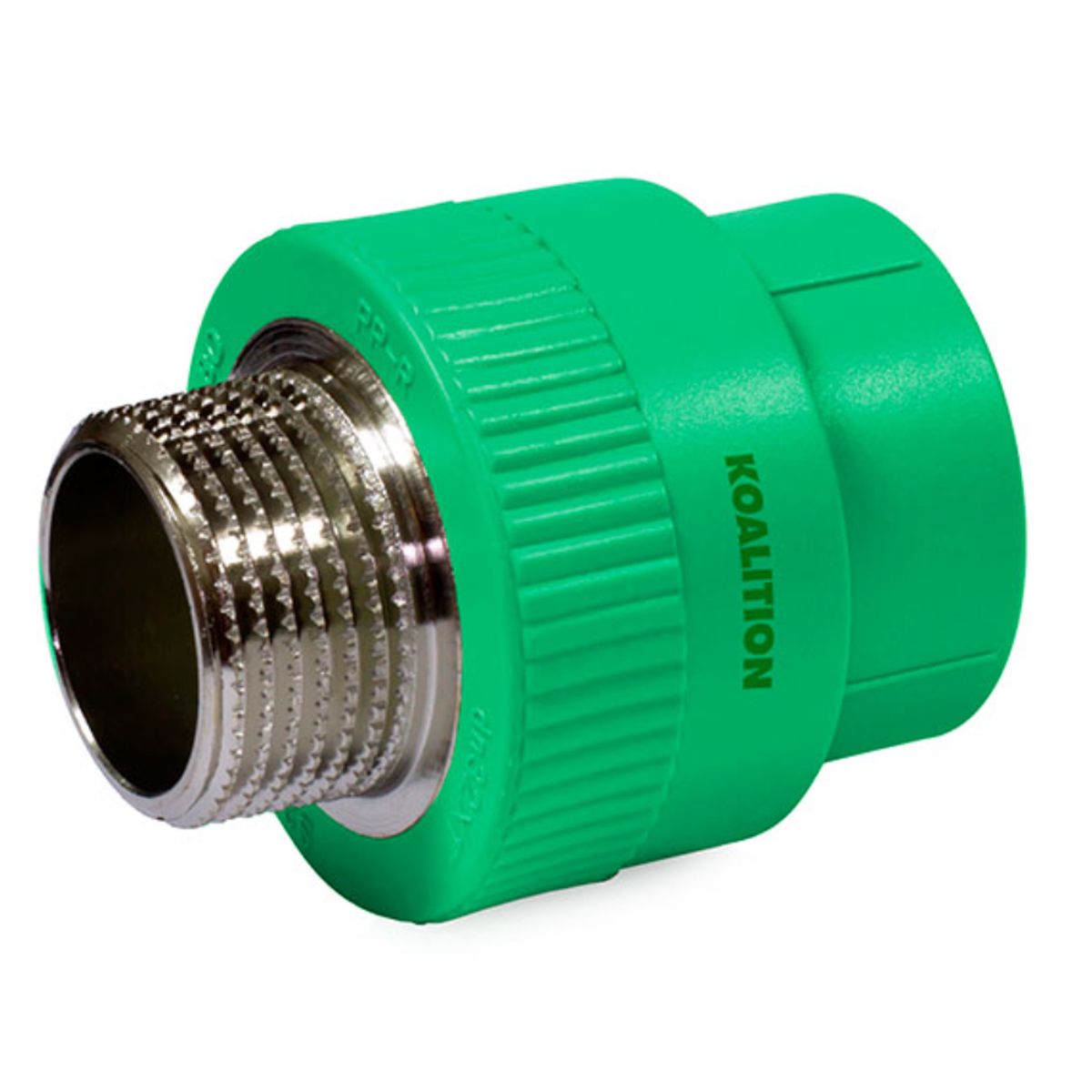 GENERICO - Terminal He Ppr 40mm X 1 1/4 Ppr Termofusion Pack 2 Und