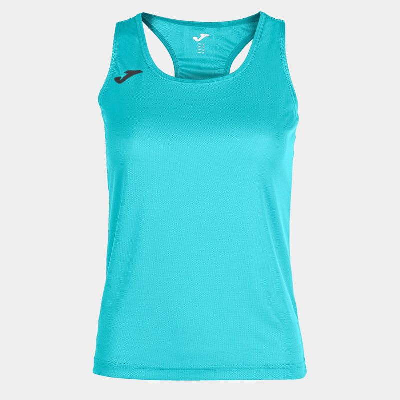 JOMA - Polera tirantes Joma Siena Turquesa.-