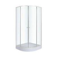 Cabina ducha Shower Curvo 80 x 80 x 192 cm Blanco