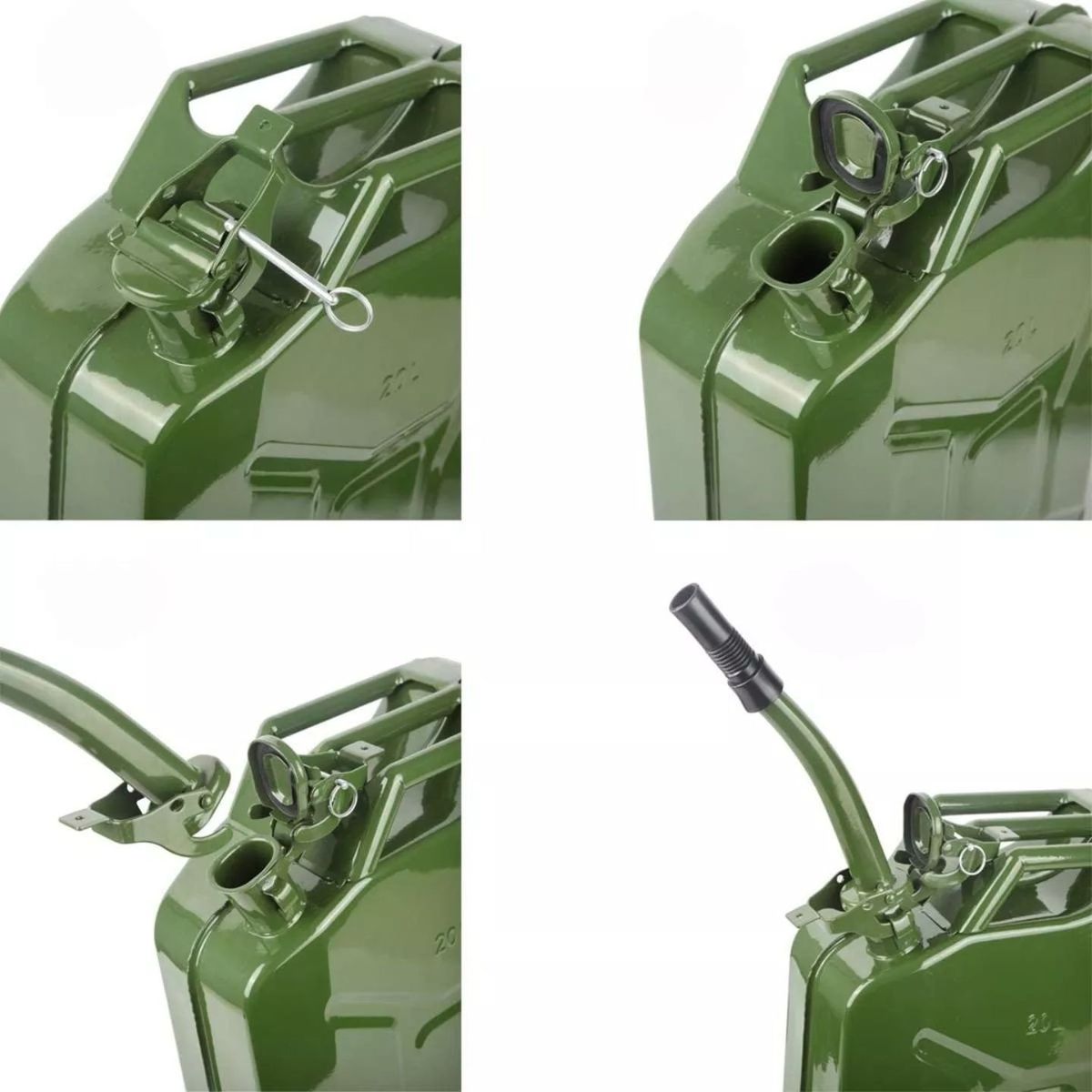 DICAS - Bidon Metalico 20 Litros Combustible Dicas