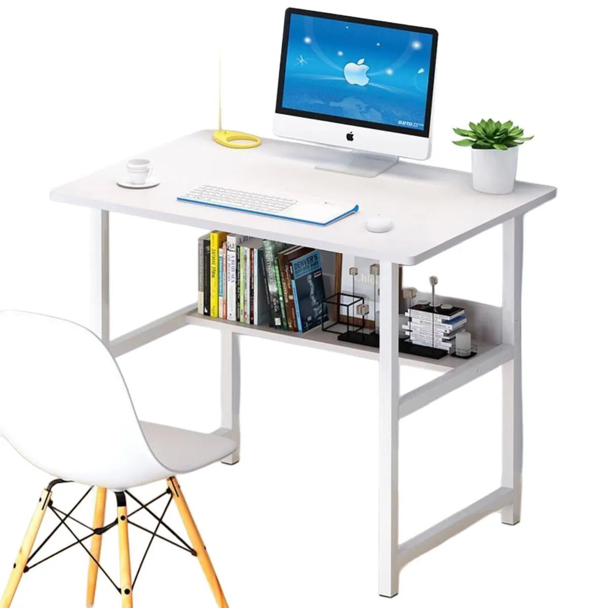 ACTUAL - Escritorio Multifuncional Blanco 80x73x40