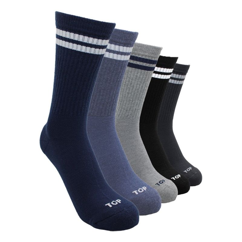 TOP - Calcetines Deportivos Largos Pack 5 C4 Top