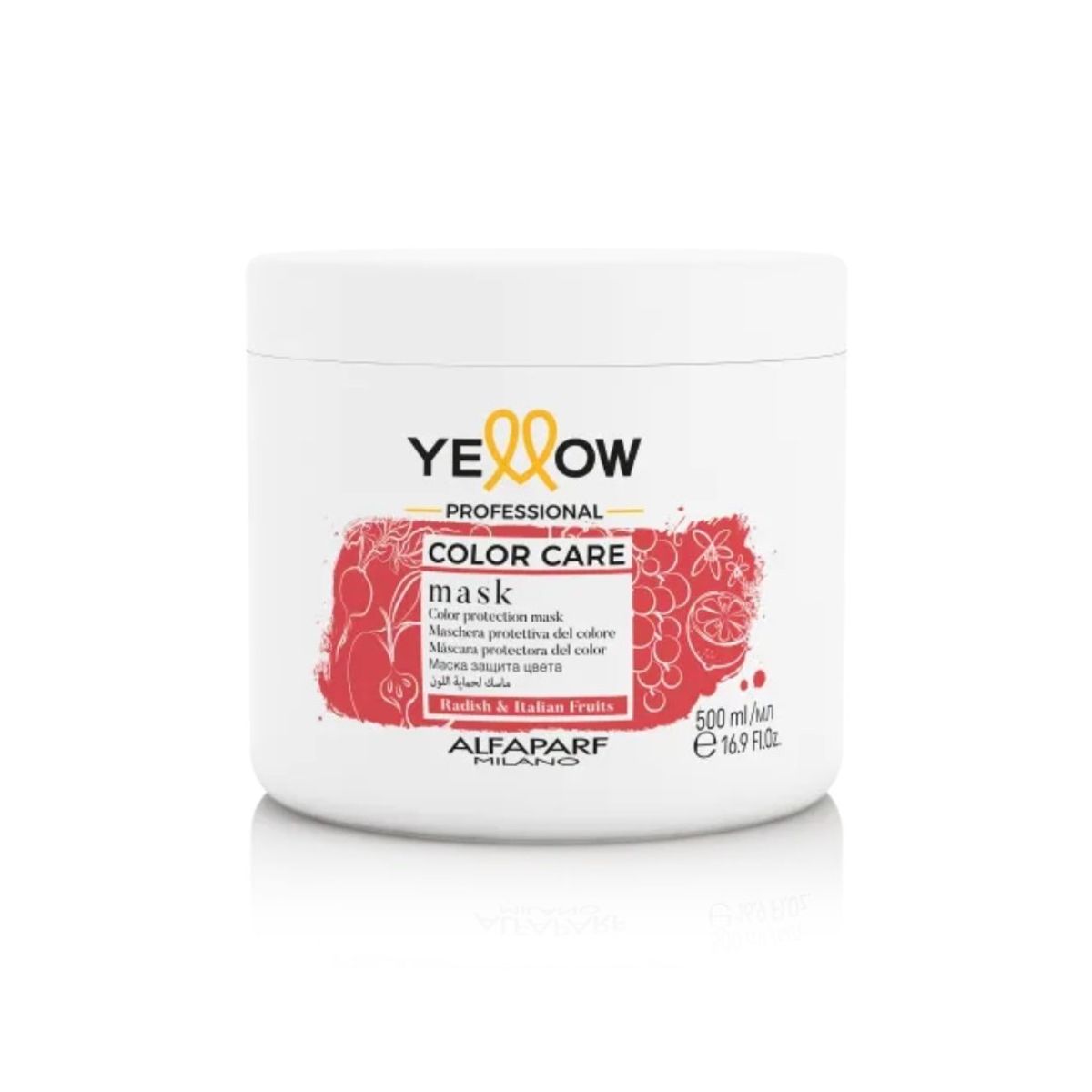 ALFAPARF MILANO - MASCARILLA PROTECTORA DEL COLOR YELLOW COLOR CARE 500 ML