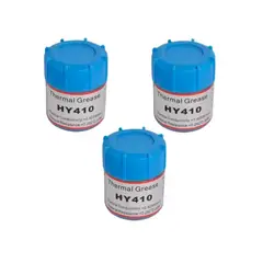 GENERICO - Pack 3 Pasta Térmica Disipadora 10grs Hy410 Blanca