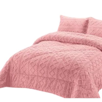 Imagen 2 del producto PLUMON CHIPORRO PARA INVIERNO TRENZADO KING - SUPER KING ROSA