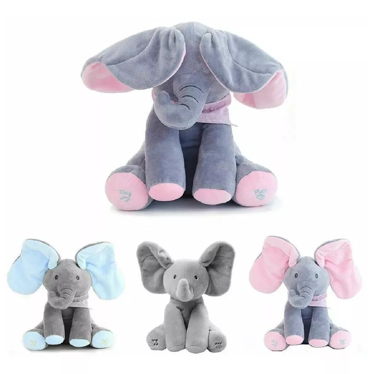 GENERICO - Mini Elefante De Peluche Que Canta Músicajuguete Para Niños