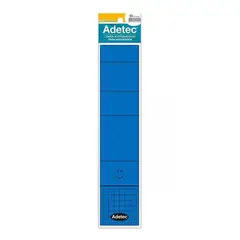 ADETEC - Lomos Autoadhesivos Para Archivador Ancho 10 Unidades