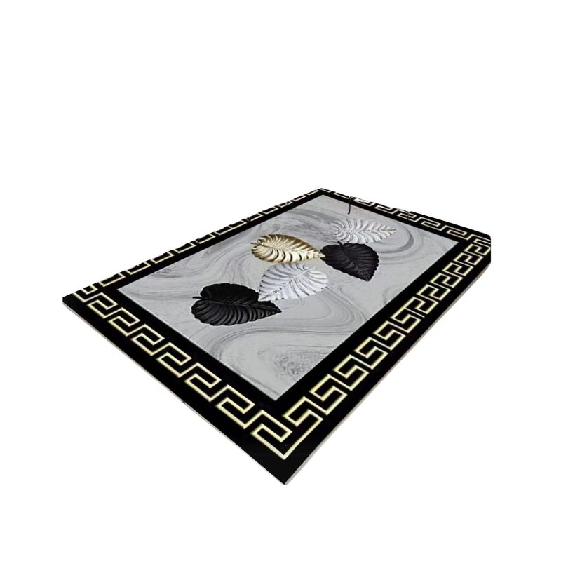 GENERICO - Alfombra Moderna Diseño Geométrico 3D Antideslizante 240x200cm