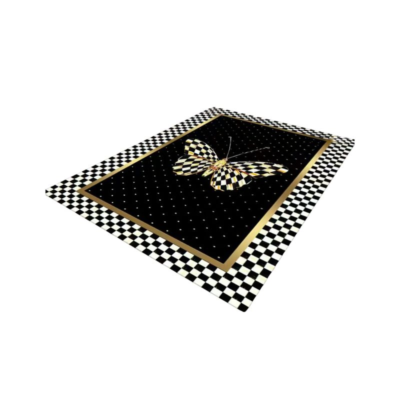 GENERICO - Alfombra Moderna Diseño Geométrico 3D Antideslizante 240x200cm