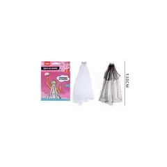 GENERICO - Velo De Novia Hot 30 Cm