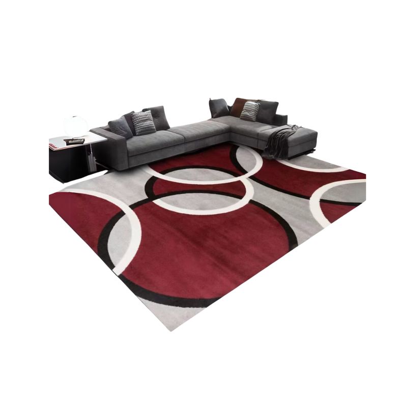 GENERICO - Alfombra Moderna Diseño Geométrico 3D Antideslizante 240x200cm