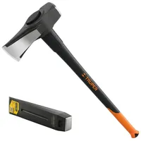 Hacha Para Leña Partidora 8 Libras Con Cuña