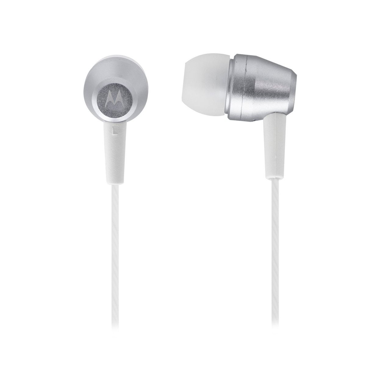MOTOROLA - EARBUDSPACE200 AUDIFONO PACE 200 IN EAR CABLE M/LIBRE SILVER