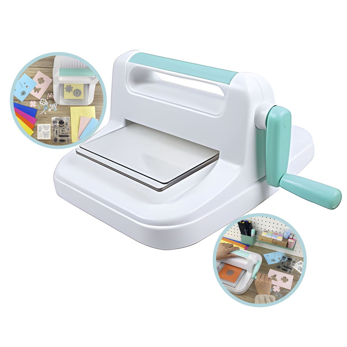 GENERICO - Maquina Troqueladora Manual Para Manualidades A5