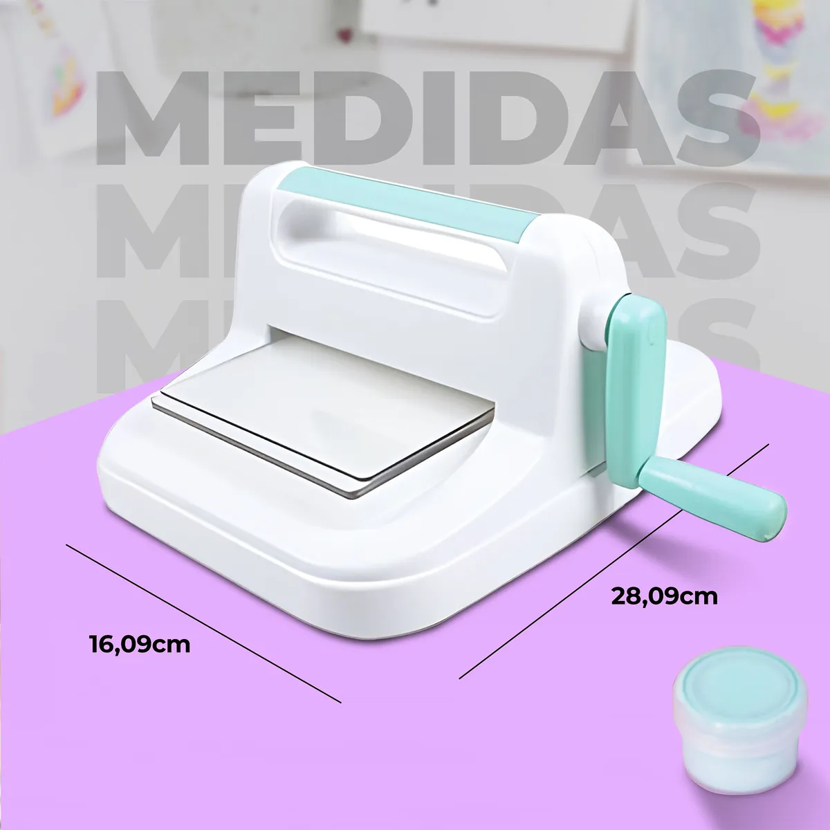 GENERICO - Maquina Troqueladora Manual Para Manualidades A5