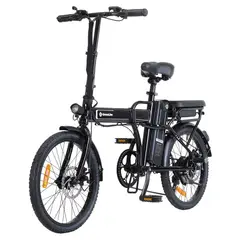 GREEN LINE - Bicicleta Eléctrica GREENLINE Modelo FL2 Color NEGRO
