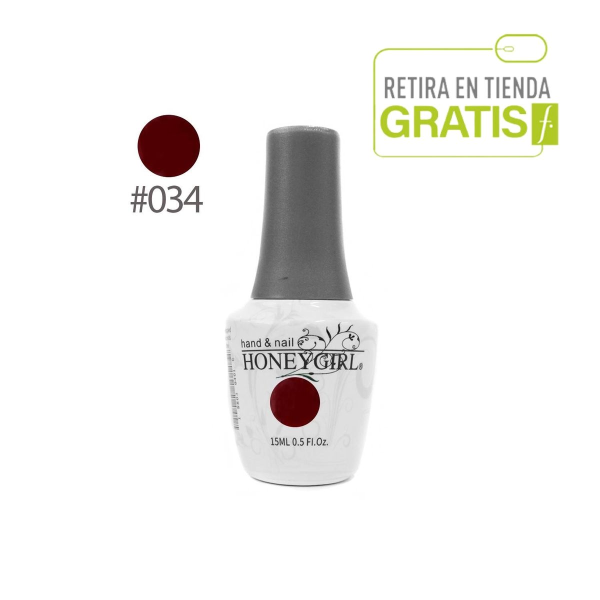 GENERICO - Esmalte Permanente De Uñas Honey Girl 034