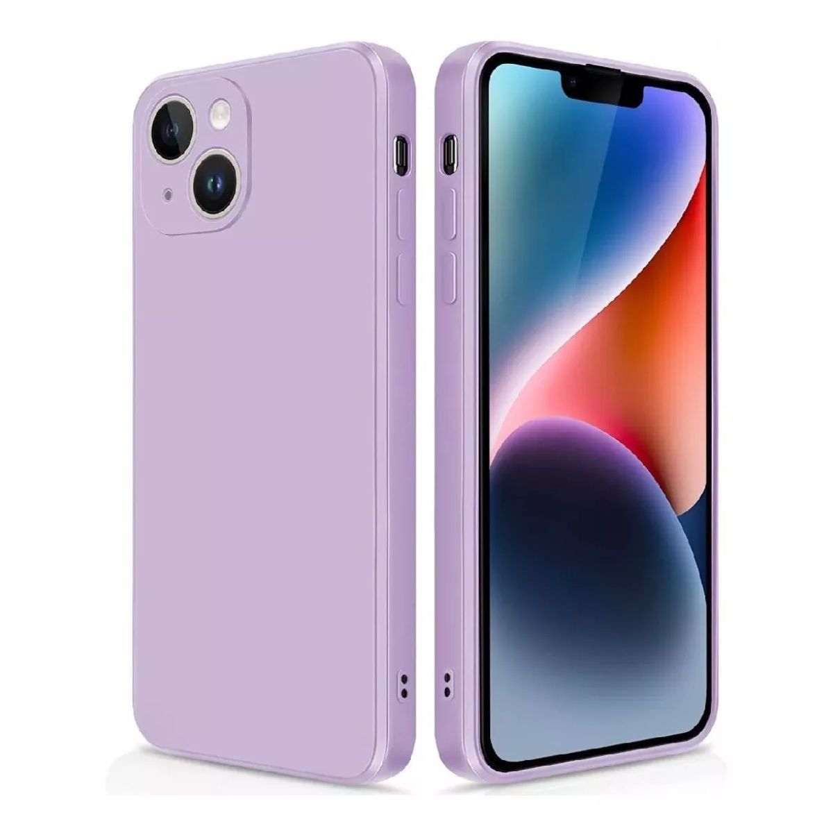 GENERICO - Carcasa para iPhone 14 Plus Silicona Antideslizante Suave